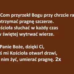 Mit o Panie – pełny tekst, znaczenie i duchowe przesłanie pieśni religijnej