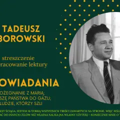 Proszę państwa do gazu: Skąd cytat? Film czy Borowski?