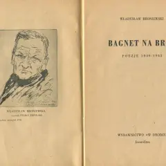 Bagnet na broń: Poetycki rozkaz i historia oręża