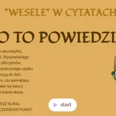 Cytaty z Wesela: Kto mówi do kogo i ich znaczenie w dramacie