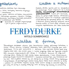 Ferdydurke: Szczegółowe streszczenie. Gombrowicz bez tajemnic!