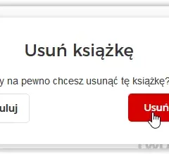 Jak szybko i łatwo usunąć książkę z półki Legimi bez stresu