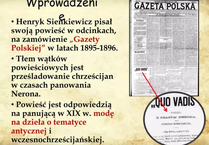 Bohaterowie Quo Vadis: Kto istniał naprawdę? Przemiany i role
