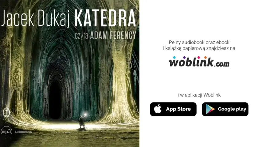 Katedra Jacka Dukaja jako audiobook - gdzie posłuchać tej książki?
