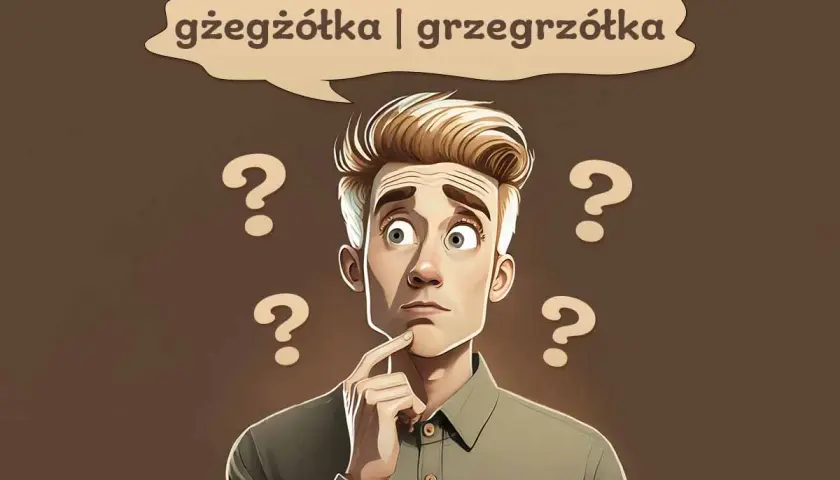 Grzegrzółka czy gżegżółka? Rozwiej wątpliwości raz na zawsze!
