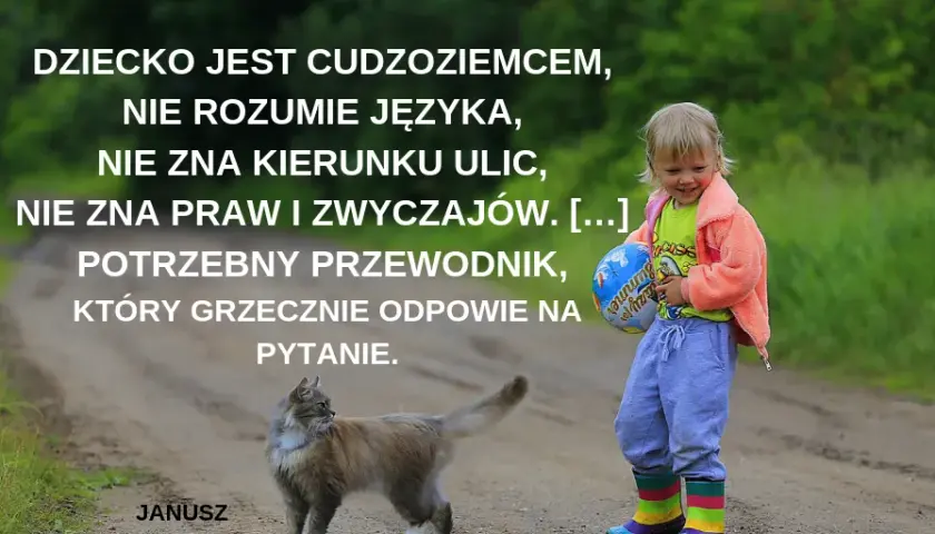 Jak kochać dziecko według Korczaka – mądre cytaty i zasady wychowania