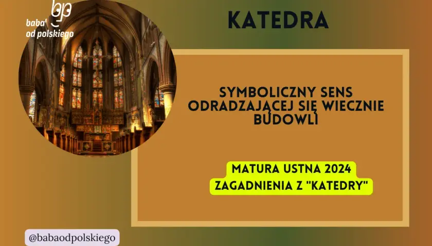 Symboliczny sens odradzającej się budowli - duchowa metafora wiecznego życia