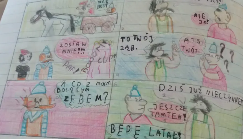 Jak łatwo narysować komiks do szkoły z Kajko i Kokosz krok po kroku