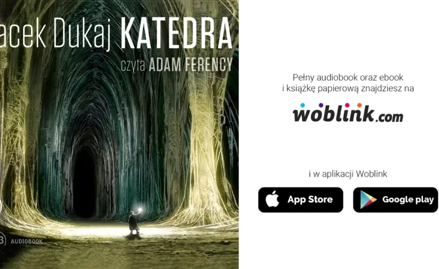 Katedra Jacka Dukaja jako audiobook - gdzie posłuchać tej książki?