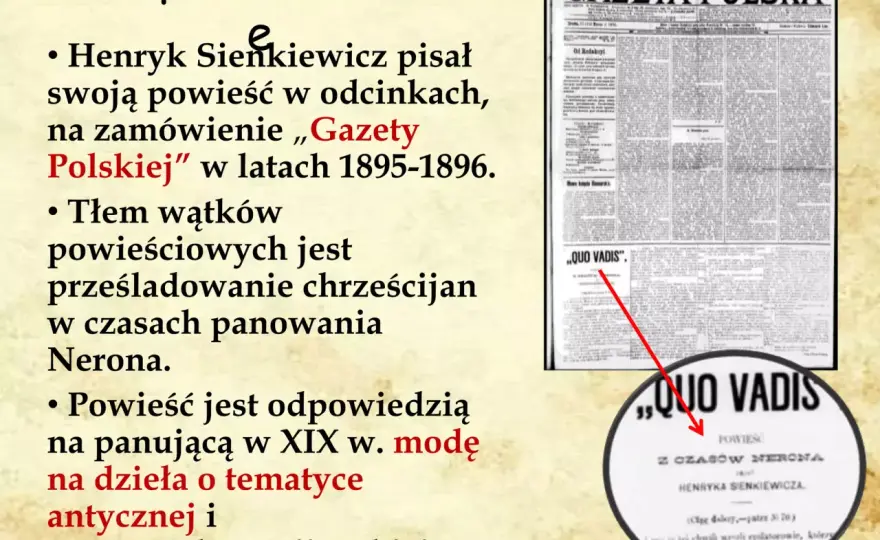 Bohaterowie Quo Vadis: Kto istniał naprawdę? Przemiany i role