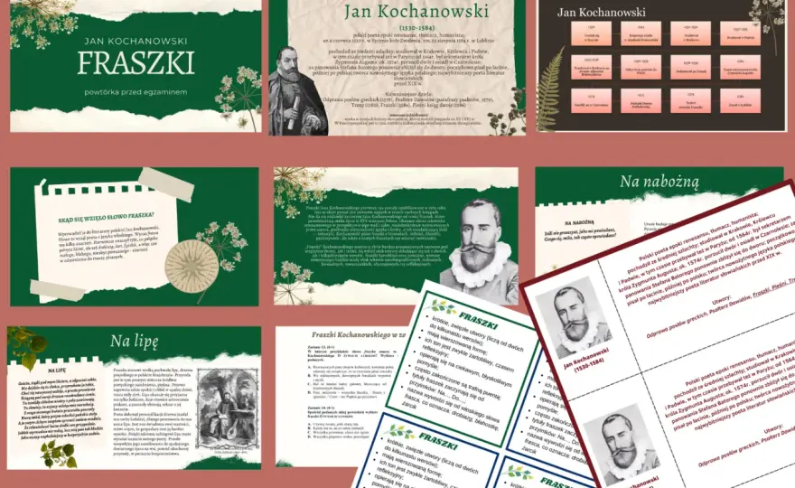 Kochanowski: Fraszka "O żywocie ludzkim". Czy jesteśmy marionetkami?