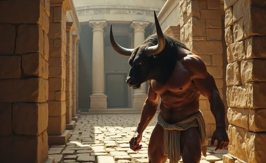 Tezeusz i Minotaur: Odkryj mit, symbolikę, nić Ariadny