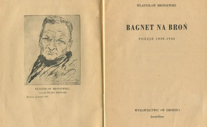 Bagnet na broń: Poetycki rozkaz i historia oręża
