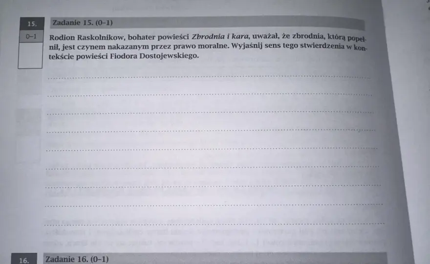 Raskolnikow: Jak zrozumieć bohatera "Zbrodni i Kary" na maturę?