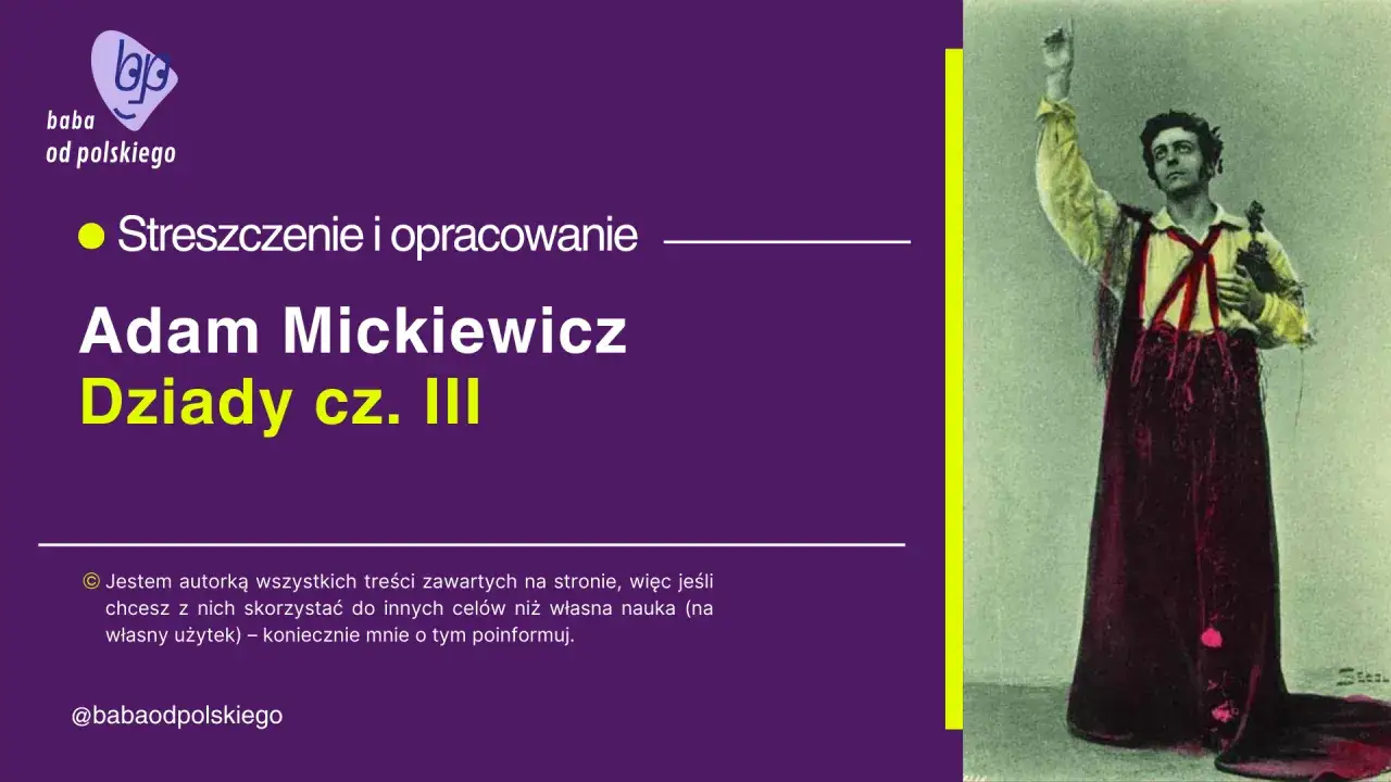 Adam Mickiewicz portret