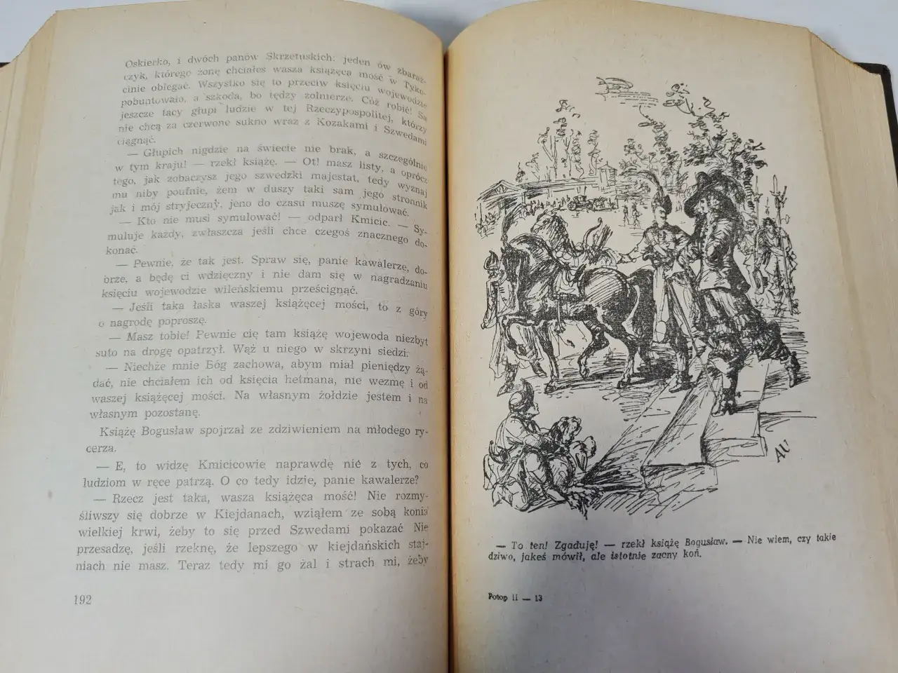 Potop Sienkiewicza ilustracja walka