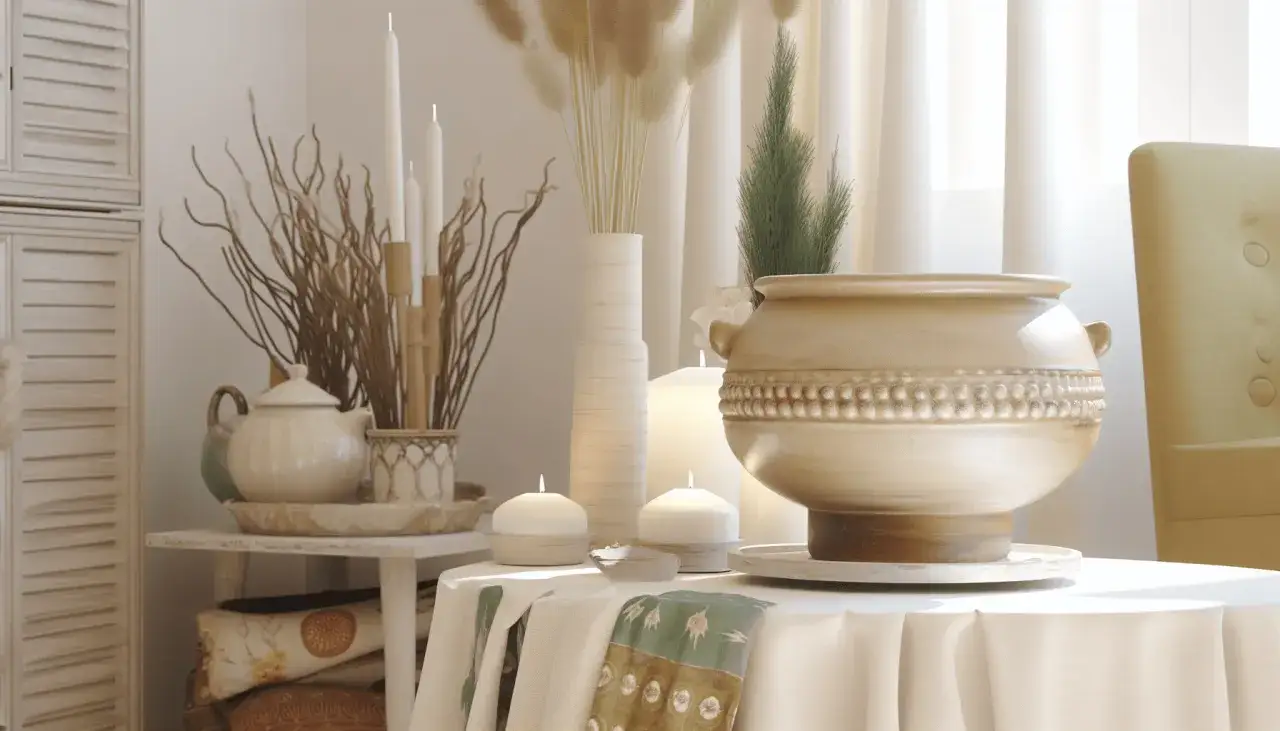 Zdjęcie Doniczki vintage retro - stylowe donice ceramiczne w klimacie retro