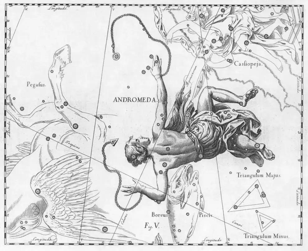 Zdjęcie Mit o Andromedzie: tajemnice gwiazdy Mirach i jej znaczenie w astronomii
